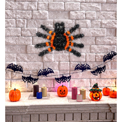 Cartel Puerta Halloween Araña 34cm