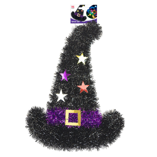 Halloween Decoración de pared Sombrero de bruja 41cm