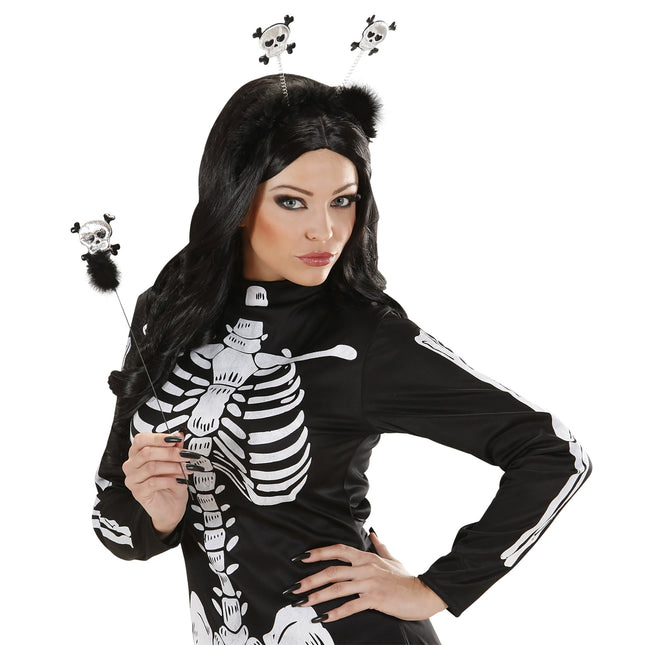 Diadema de Halloween Calavera