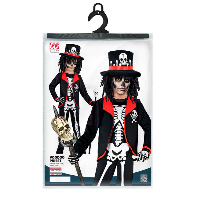 Disfraz Halloween Niño Sacerdote Vudú