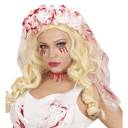 Velo de Halloween Sangre