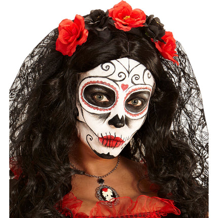 Rotulador de maquillaje rojo