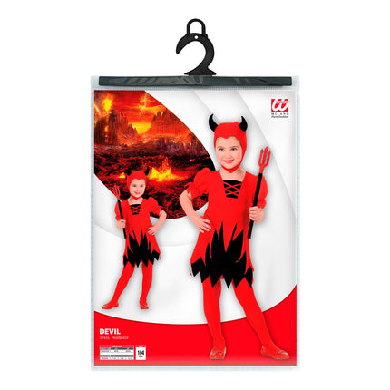 Disfraz de Halloween Niño Diablos 2 piezas