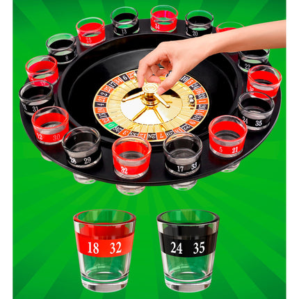 JUEGO DE BEBER DE LA RULETA