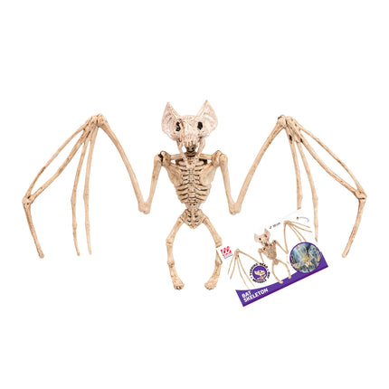 Halloween Falso Esqueleto de Murciélago 30cm