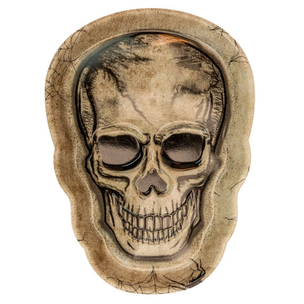 Bandeja Halloween Calavera 25cm
