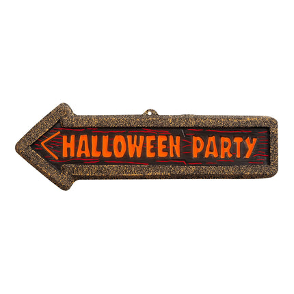 Cartel Puerta Halloween Fiesta Halloween 56cm