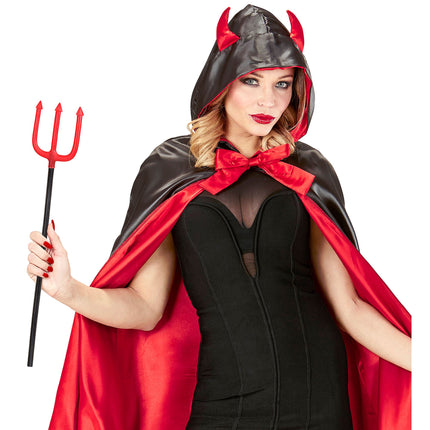 Halloween Tridente Rojo 58cm