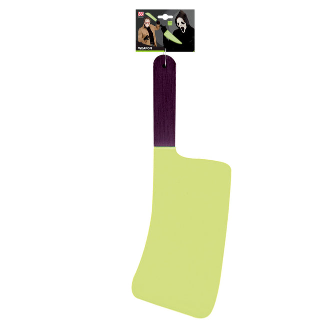 Halloween Cuchillo Falso Chopper Brilla en la Oscuridad