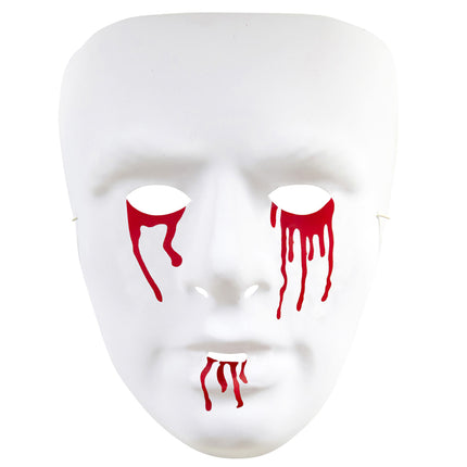 Máscara de Halloween Rojo Sangriento