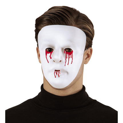 Máscara de Halloween Rojo Sangriento