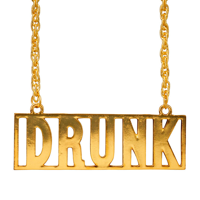 COLLAR ORO BORRACHO 65 CM