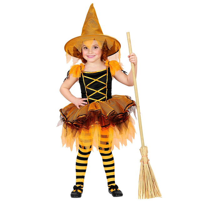 Vestido Halloween Bebé Bruja Bailarina