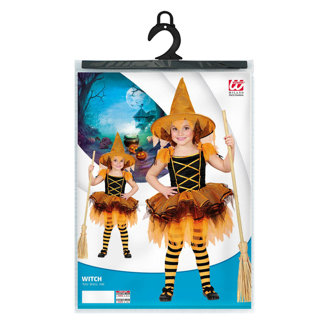 Vestido Halloween Bebé Bruja Bailarina
