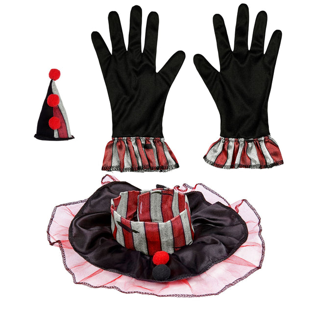 Set Accesorios Halloween Payaso