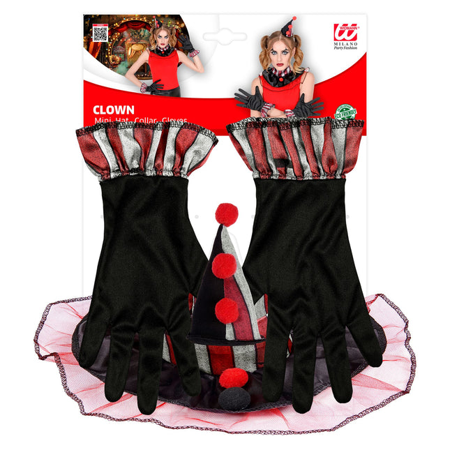 Set Accesorios Halloween Payaso
