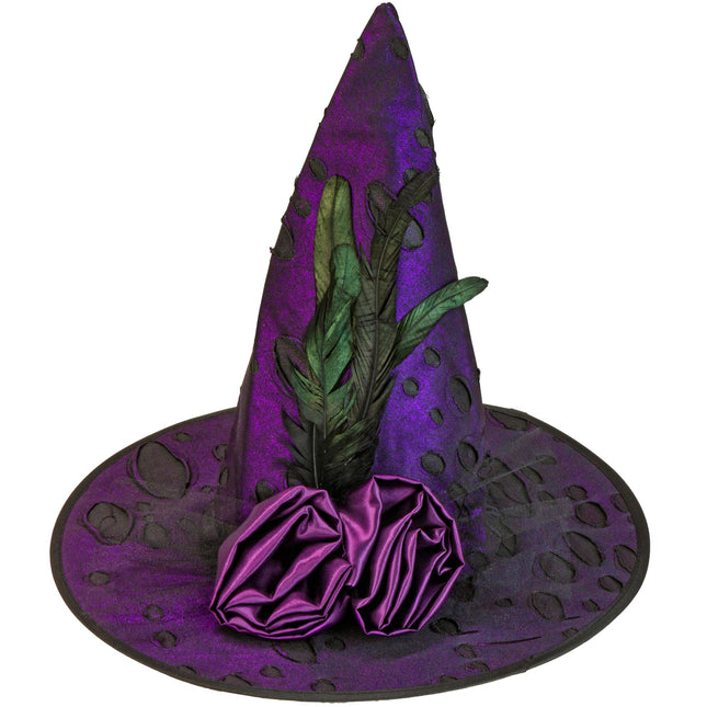 Sombrero de Halloween Bruja Morada