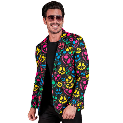 Chaqueta Halloween Hombre Fantasmas