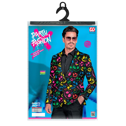 Chaqueta Halloween Hombre Fantasmas