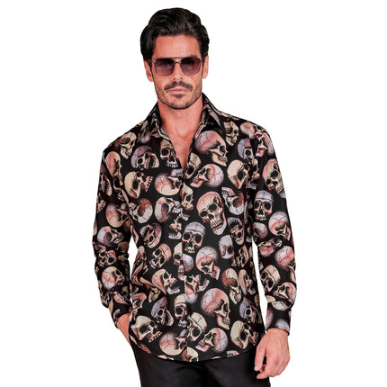 Blusa de Halloween Calavera para hombre