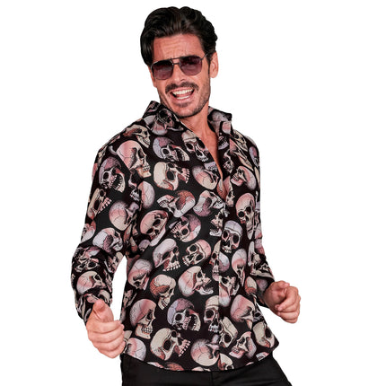 Blusa de Halloween Calavera para hombre