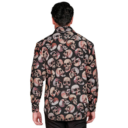 Blusa de Halloween Calavera para hombre