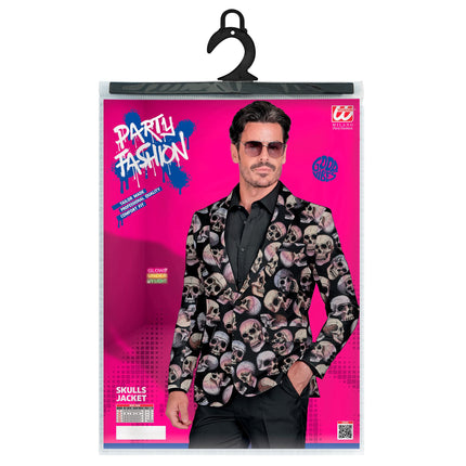 Chaqueta de Halloween Calavera para hombre