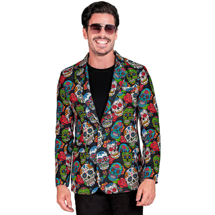 Chaqueta Día De Los Muertos Hombre