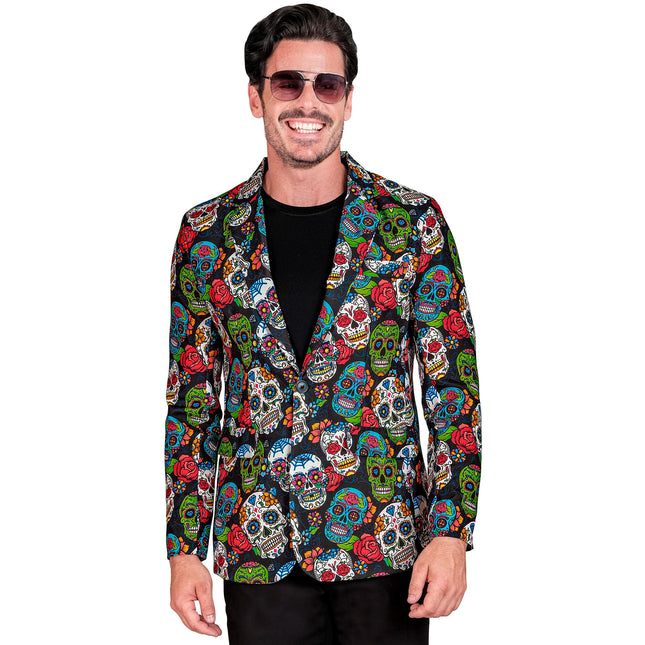 Chaqueta Día De Los Muertos Hombre