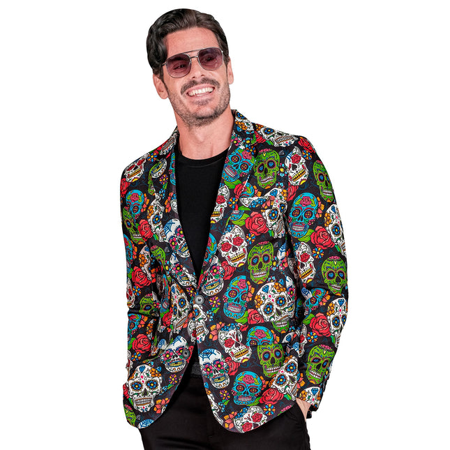 Chaqueta Día De Los Muertos Hombre