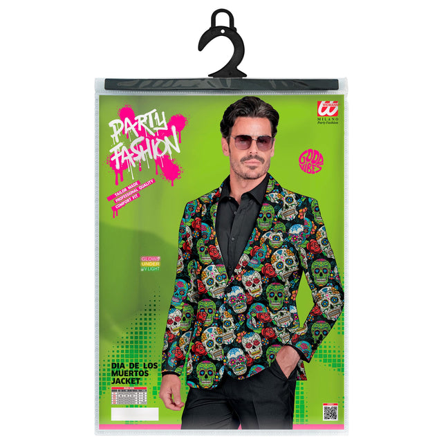 Chaqueta Día De Los Muertos Hombre