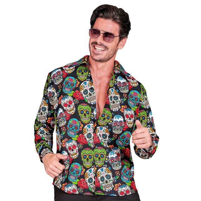 Blusa Día De Los Muertos Hombre