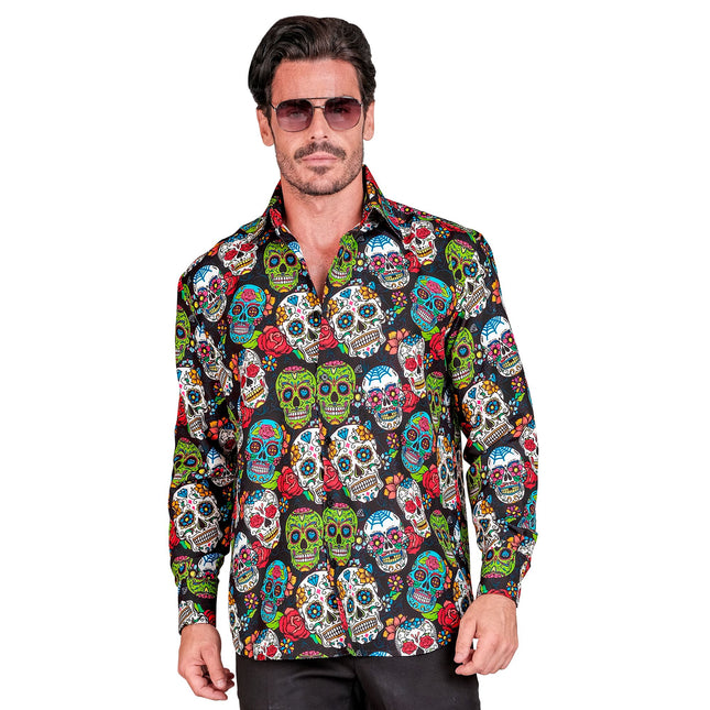 Blusa Día De Los Muertos Hombre