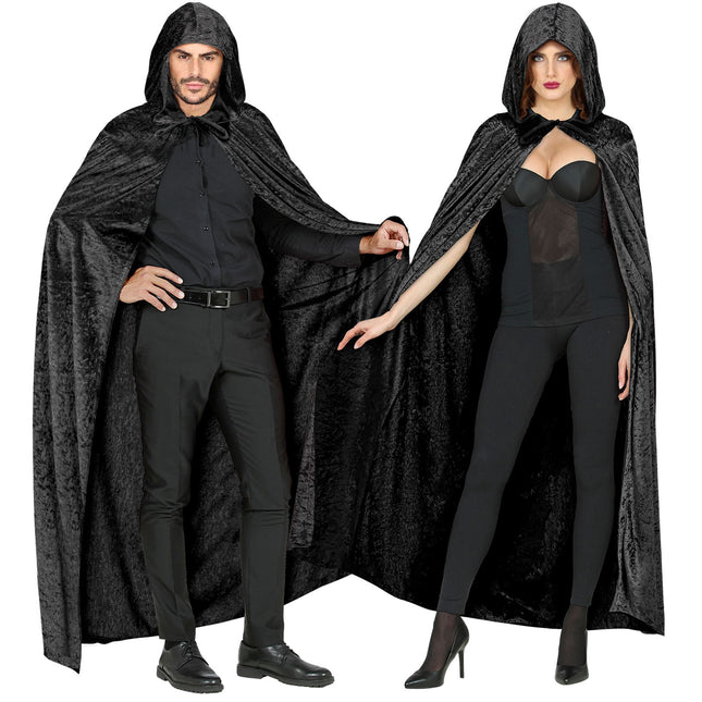 Capa de Halloween Negra 1,5 m