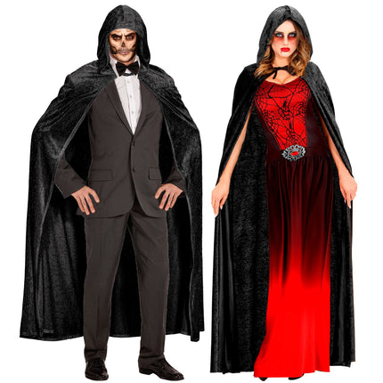 Capa de Halloween Negra 1,5 m