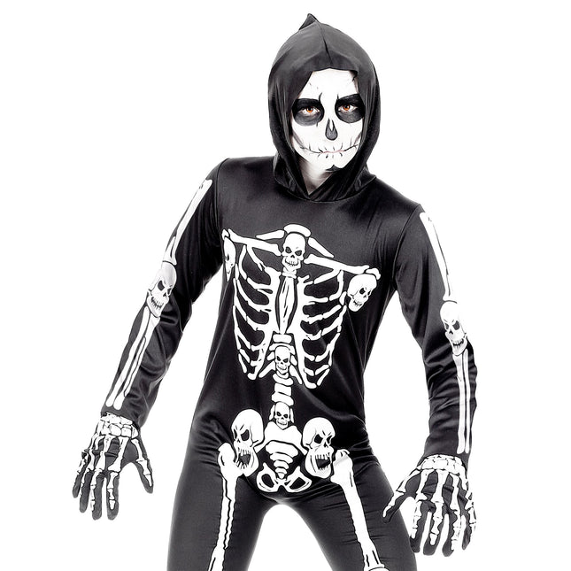 Guantes Halloween Niño Esqueleto