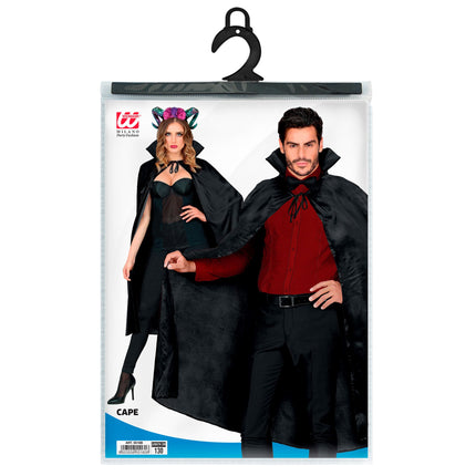 Capa de Halloween Negra 1,15m