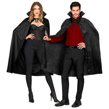 Capa de Halloween Negra 1,15m