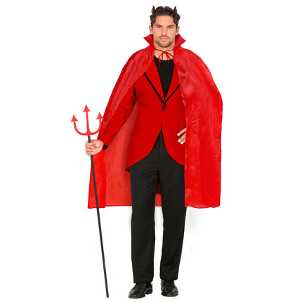 Capa Halloween Rojo Niño 1,3m