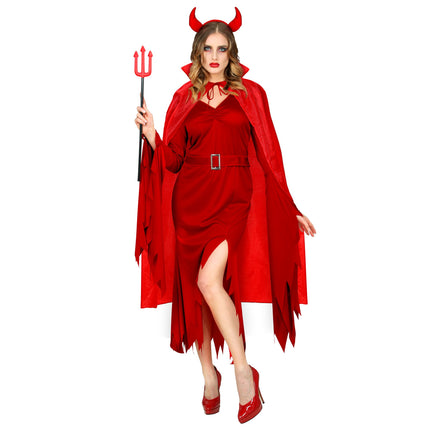 Capa Halloween Rojo Niño 1,3m