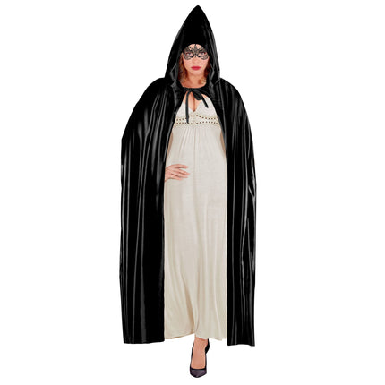 Capa de Halloween Negra 1,42m