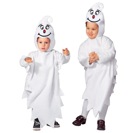 Disfraz Halloween Azul Blanco Fantasma Bebé