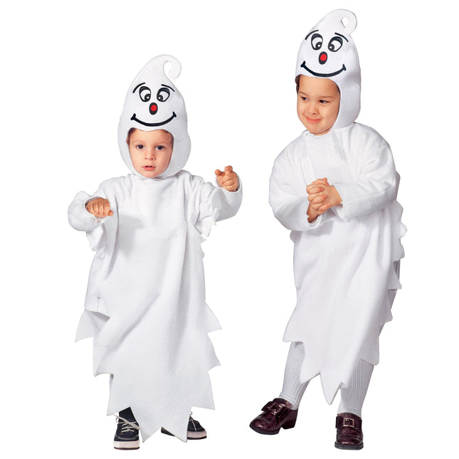 Disfraz Halloween Azul Blanco Fantasma Bebé