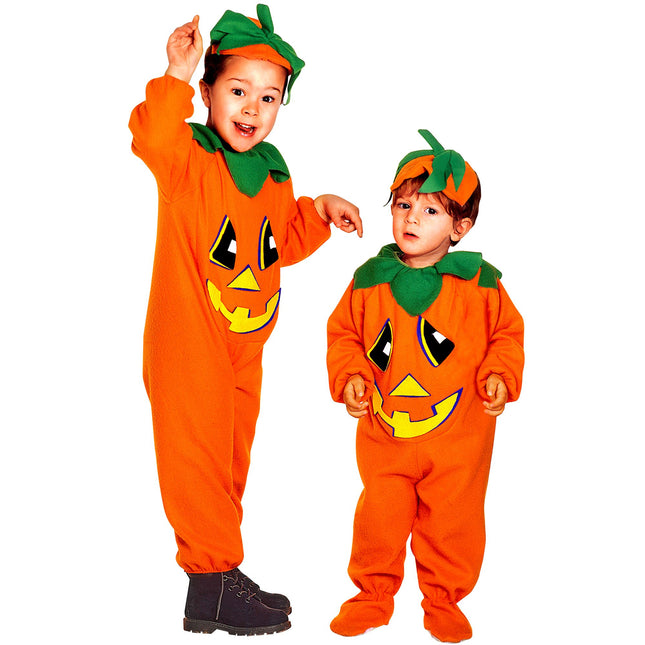 Disfraz de Halloween Naranja Calabaza bebé 2 piezas