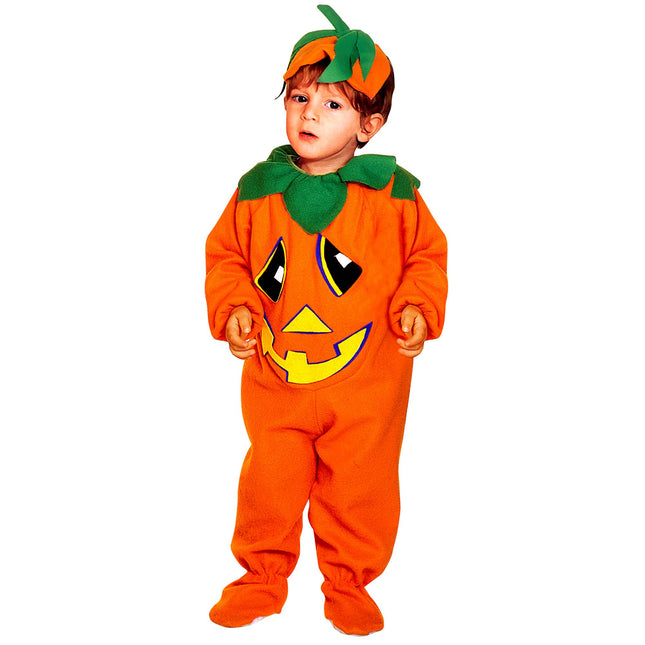 Disfraz de Halloween Naranja Calabaza bebé 2 piezas
