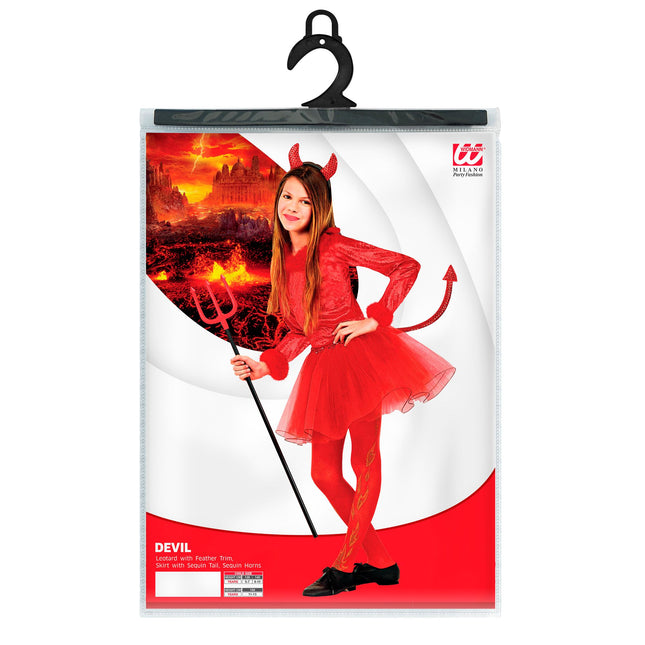 Disfraz Halloween Niña Diablo