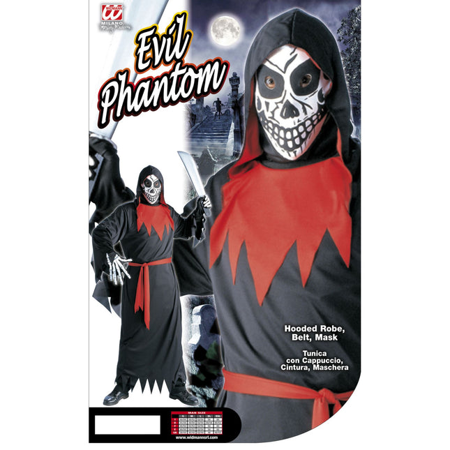 Disfraz Halloween Hombre Malvado