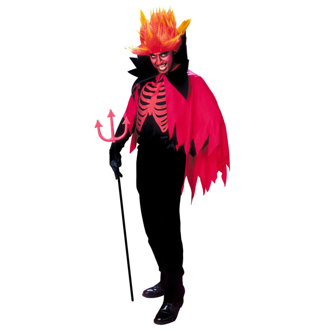 Disfraz Halloween Hombre Diablo 3 piezas