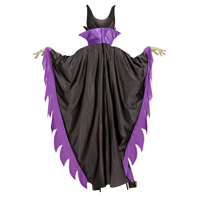 Vestido de Halloween Morado Señoras Malefizia