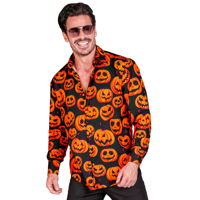 Camiseta de Halloween Calabaza